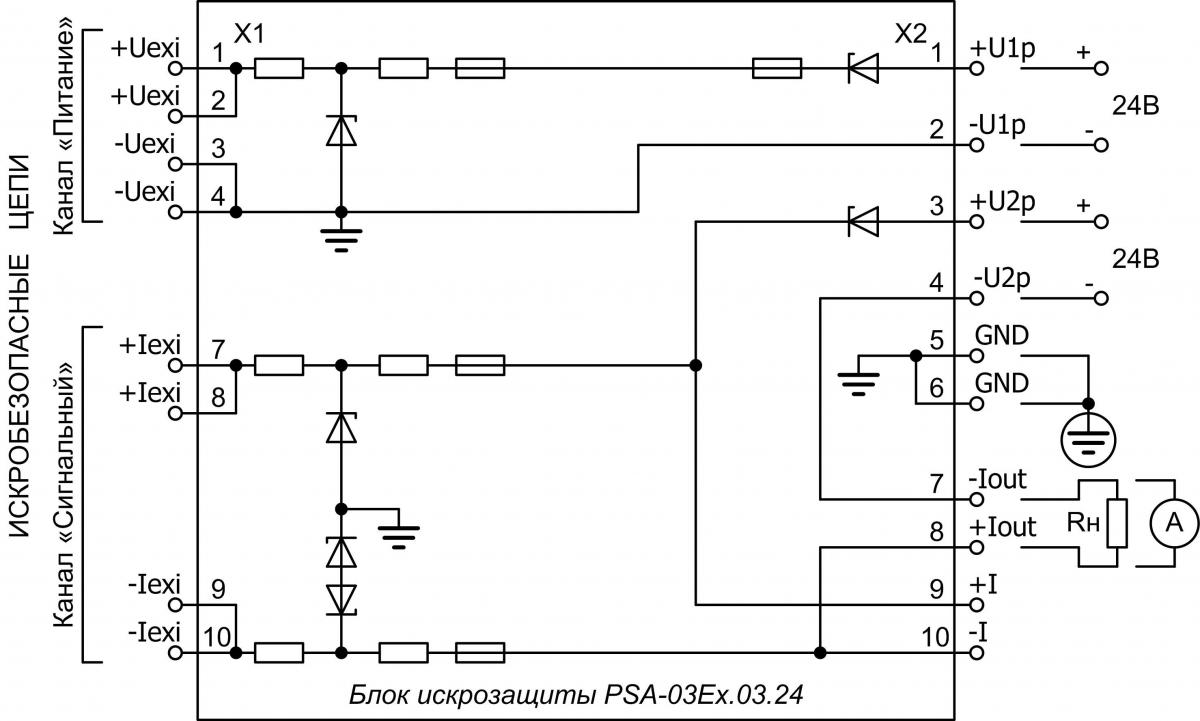 схема PSA–03Ex.03.24 